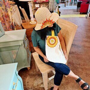 ✨handmade Beach Set – Hat + Bag 👜👒✨